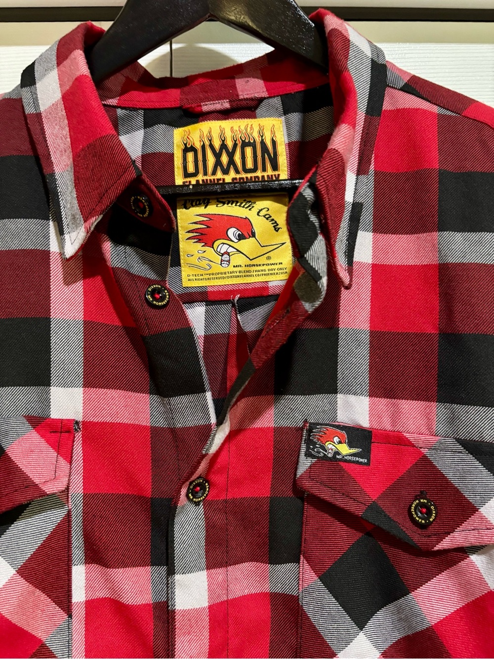 Dixxon Mr. Horsepower Flannel Shirt Size 2XL